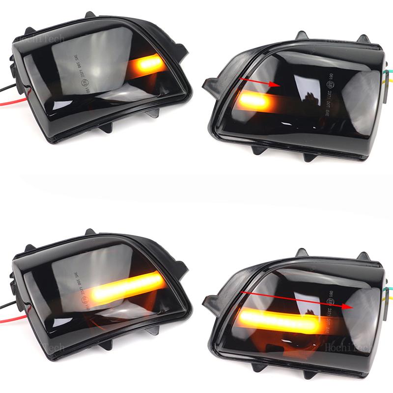 Dynamic Turn Signal Rearview Mirror Indicator Blinker Light For Volvo XC90 2007-2014, V70 XC70 pre-facelift 2008-2012