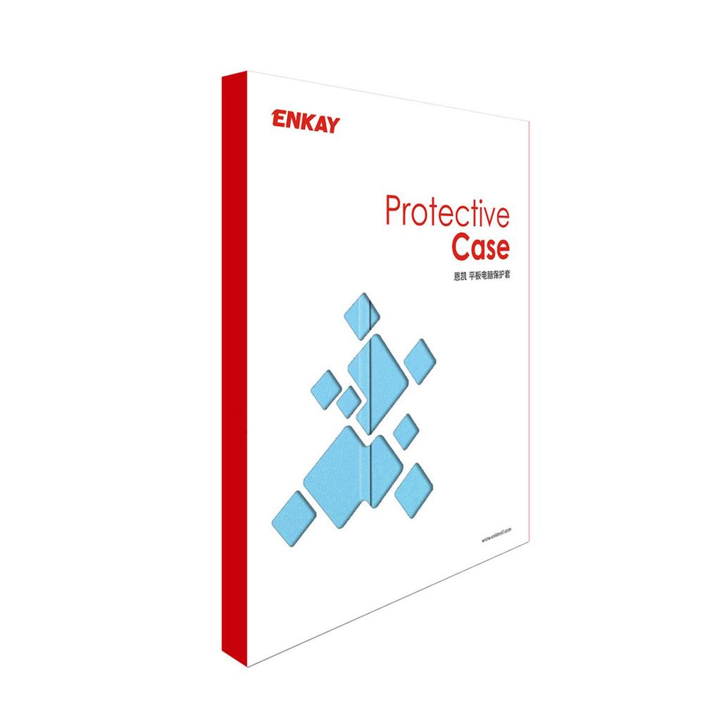 Для Xiaomi Redmi Pad SE 4G 8,7 дюйма ENKAY HAT PRINCE Тройная подставка-чехол из ПУ кожи+ПК Чехол для планшета