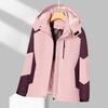 Autumn and Winter Windproof Jacket Women's Graphene Inner Thickened Cotton-padded Jacket Cold-proof Jacket Outdoor Sports Mountaineering