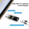 HdoorLink USB C To Apple Pencil Adapter Supports Pairing and Charging of Apple Pencil 1st and iPad 10th Type-C Apple Pencil Charger Connector