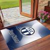 Crystal Velvet Rug Custom Name Text, Soft Non Slip Floor Mat Home DecorFC Zürich
