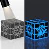 Magic Cube 3x3x3 Quick Twist UV Printed Night Light Elk Design Stress-Relieving Puzzle Game Children's Toy Gift