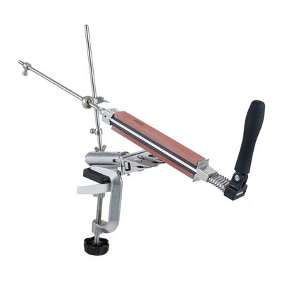 Точилка для ножей с 6 точильными камнями, угол поворота 360 градусов, регулируемый дизайн, нож из нержавеющей стали