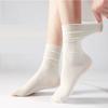 5 Pairs of Women's Summer Thin Style All Match In The Tube Pile Socks