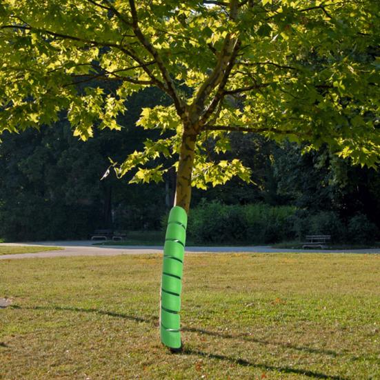 4Pcs Tree Trunk Protector Protect Saplings Plants from Deer Rabbit Cats Rodents Mowers Spiral Tree Guard Tree Wrap