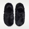 Женские клоги Nike Wmns Calm Mule SE 'Triple Black Fur'