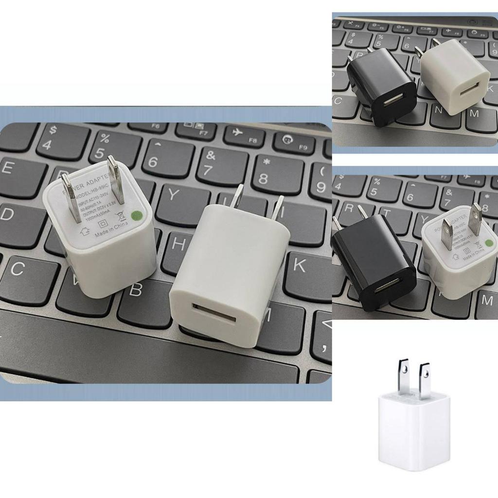 Универсальный USB-адаптер-зарядное устройство 5V 1A для смартфонов и мелкой бытовой техники с сертификацией FCC CE
