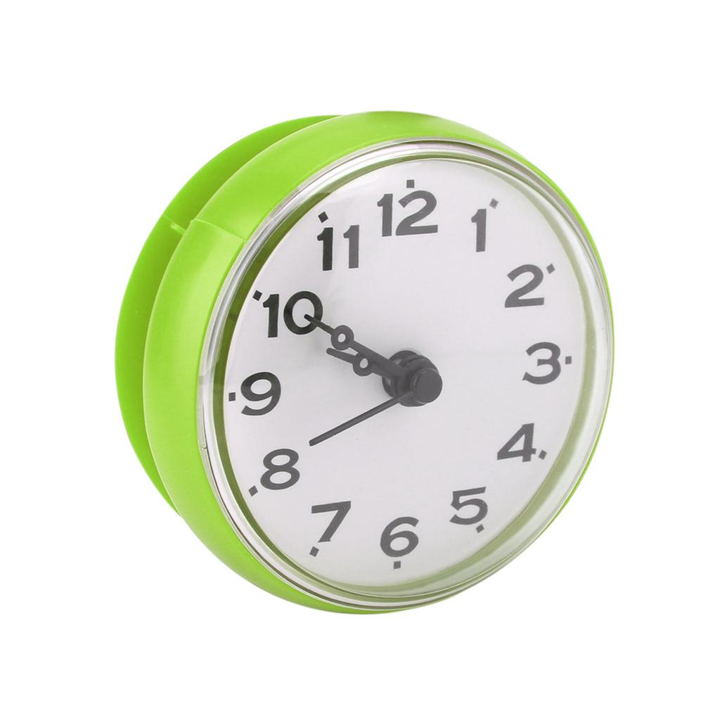 Водонепроницаемые присоски Настенные Оконные Зеркала Часы для Ванны Душа Аксессуары для Ванной Комнаты