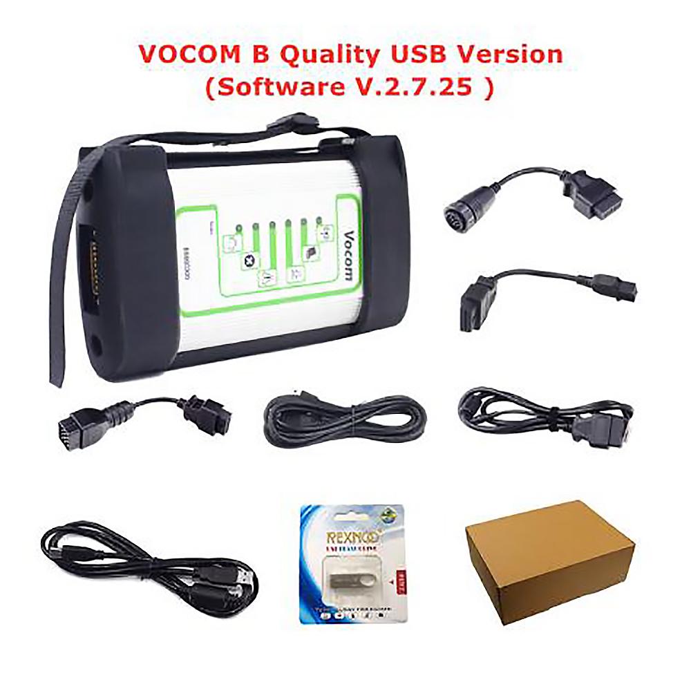 2024 Для Volvo VOCOM 2 VOCOM 1 88890300 для volvo vocom II 88890400 Premium Tech Tool PTT 2.8 Для VOVLO Для диагностики Renault