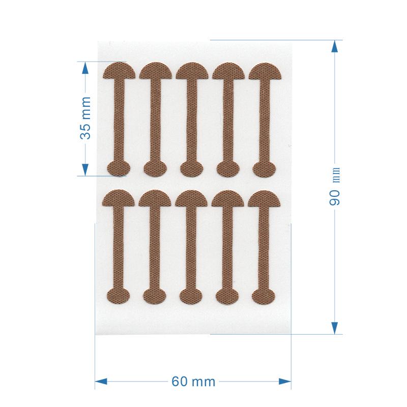 Self-Adhesive Elastic Nasal Wing Patch (Small Dumbbell) for Sleep Lifting