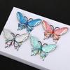 Dripping Butterfly Brooch Women 'S Fashion Silk Scarf Buckle Anti -Empty Pin Personalized Clothing Accessories Brooch