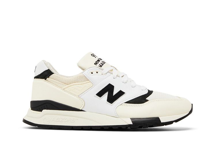 Мужские кроссовки Teddy Santis x New Balance 998 Сделано в США 'Белый Черный'