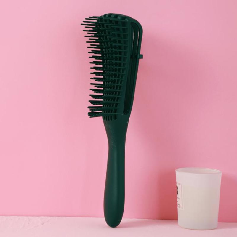 1шт расческа для распутывания волос, расческа для распутывания вьющихся волос для афроамериканцев/африканцев, массажные расчески для густых влажных волос женщин и детей