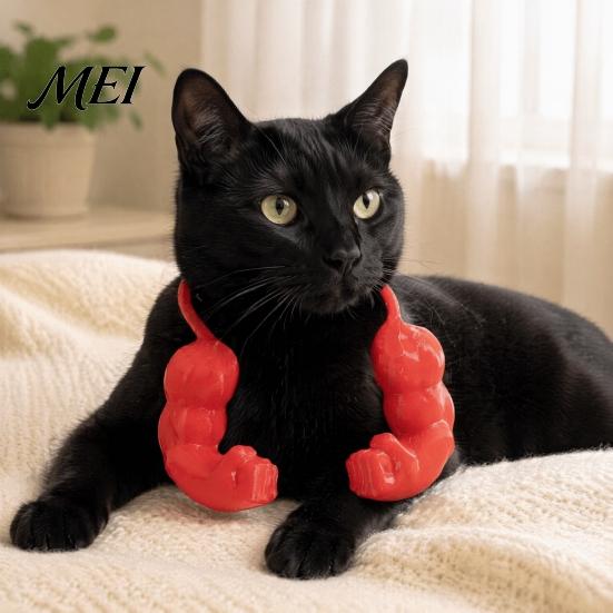Уникальные подарки для любителей кошек Мышечные Руки, Забавная 3D-печатная Мускулистая Питомцевая Супергеройская Трансформация Костюм Наплечное Крепление Кошачий Косплей,