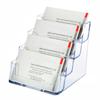 Transparent Business Card Box Business Card Storage Business Card Holder Name Card Display Stand