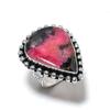 Rhodonite Gemstone 925 Sterling Silver Gift Jewelry Ring Size 7