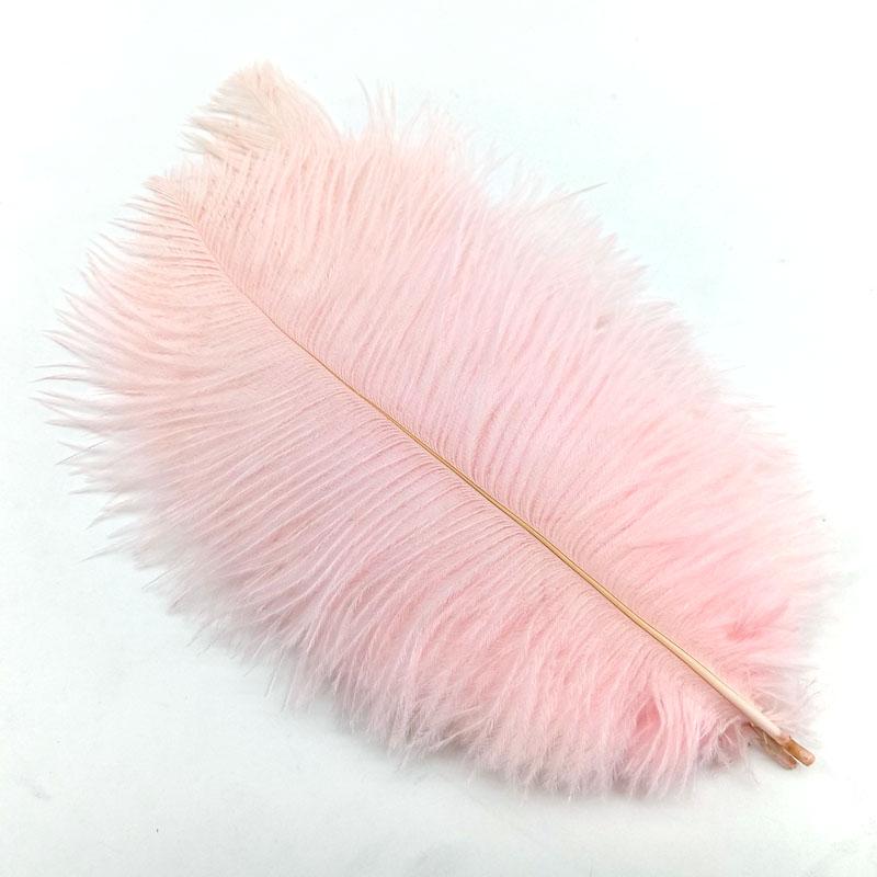 10Pcs Ostrich Feathers Wedding Centerpiece For Needlework Crafts Material DIY Decoration Carnival Headdress Accessories Plumes