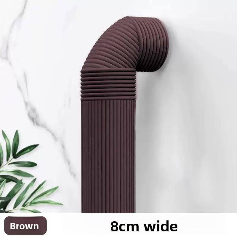 Thickened water pipes winter antifreeze thermal insulation pipe cover, outdoor tap water pipe covers, self-adhesive