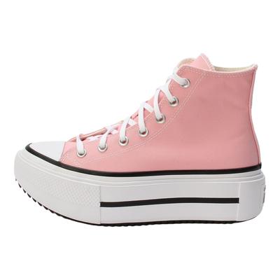 Кеды унисекс Chuck Taylor All Star Lift Double Stack High Light Jellyfish Jitter Розовый Белый A15012C