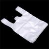 100Pcs Supermarket Plastic Bags With Handle Useful Plastic Storage Transparent Shopping Bag Roll Food Packaging Keep Fresh Tools