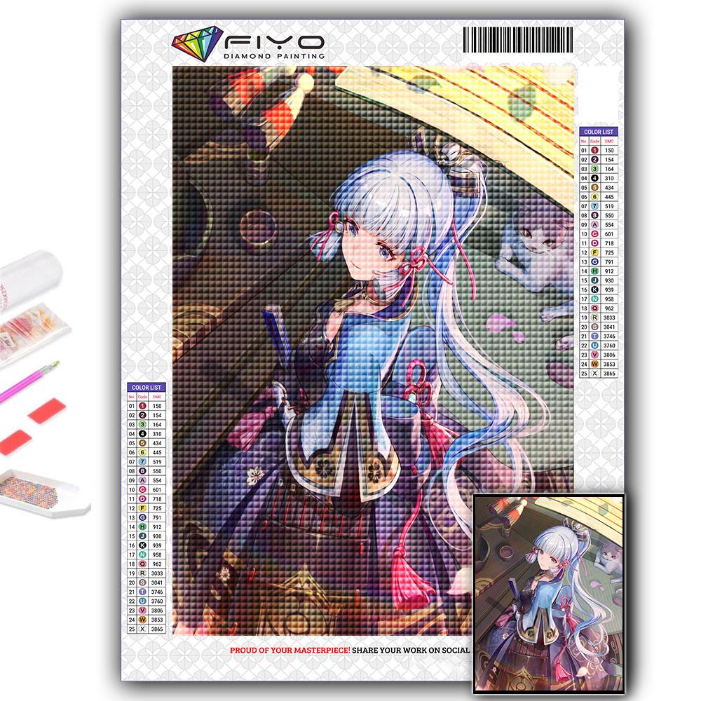 Алмазная картина Genshin Алмазная мозаика Ремесло Алмазная вышивка Картина