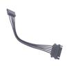 Sata To 15Pin Male To Female Power Extension Cable Hdd Ssd Sata Power Cable 20Cm