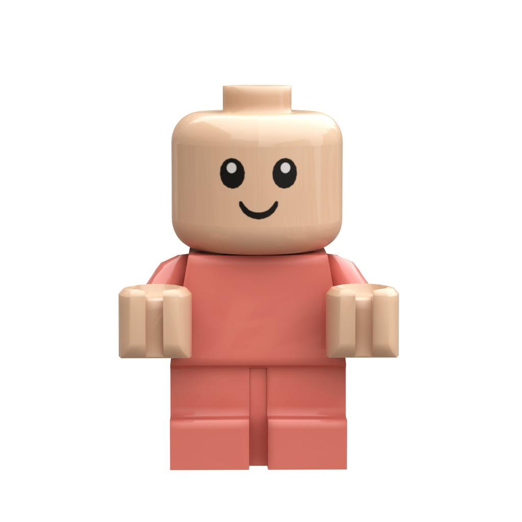 MOC мини-фигурка детской коляски бутылочка мелкие детали детские строительные игрушки сцена мебель
