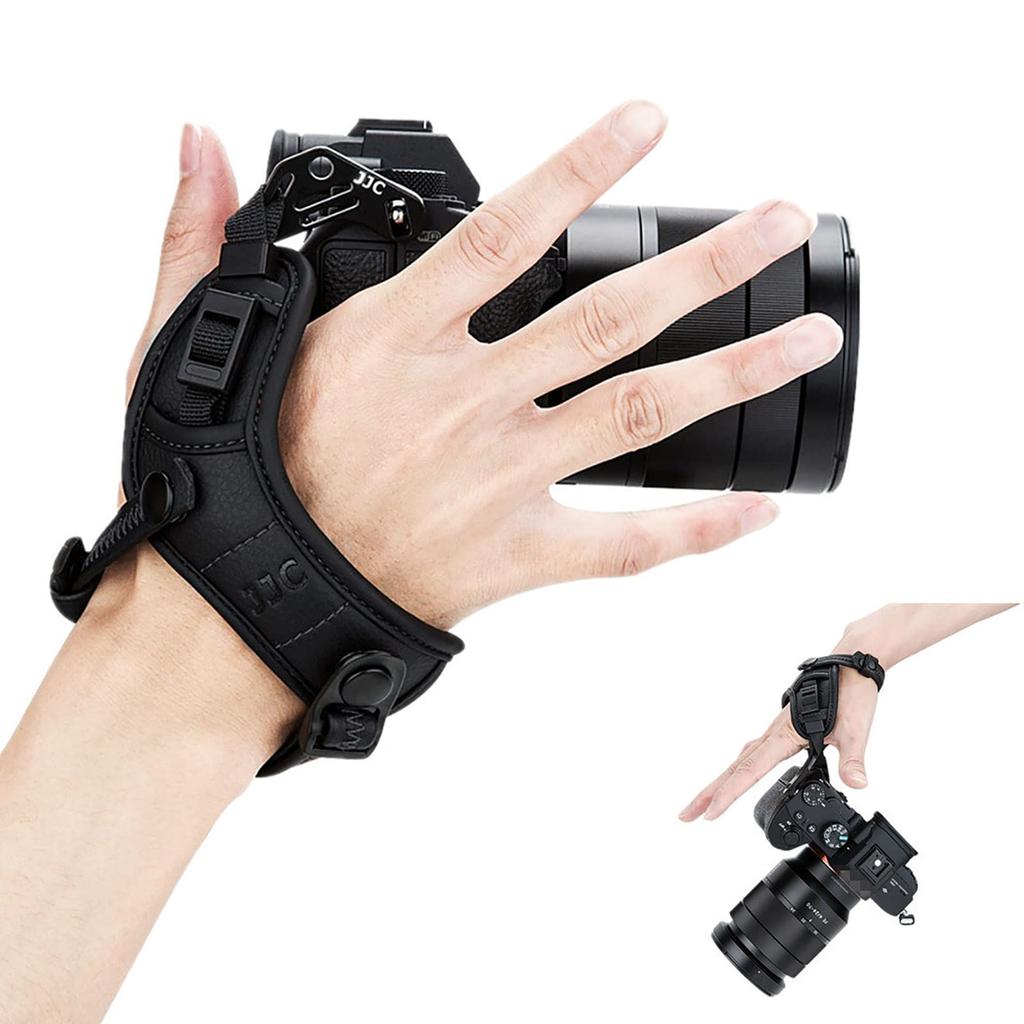 JJC Hand Strap for Canon EOS R M6 Kiss Kiss Kiss Kiss Kiss Kiss Kiss Kiss Kiss Kiss Kiss Kiss Kiss 8000D Black Strap/Wrist R8, R50, R6II, R7, R10,