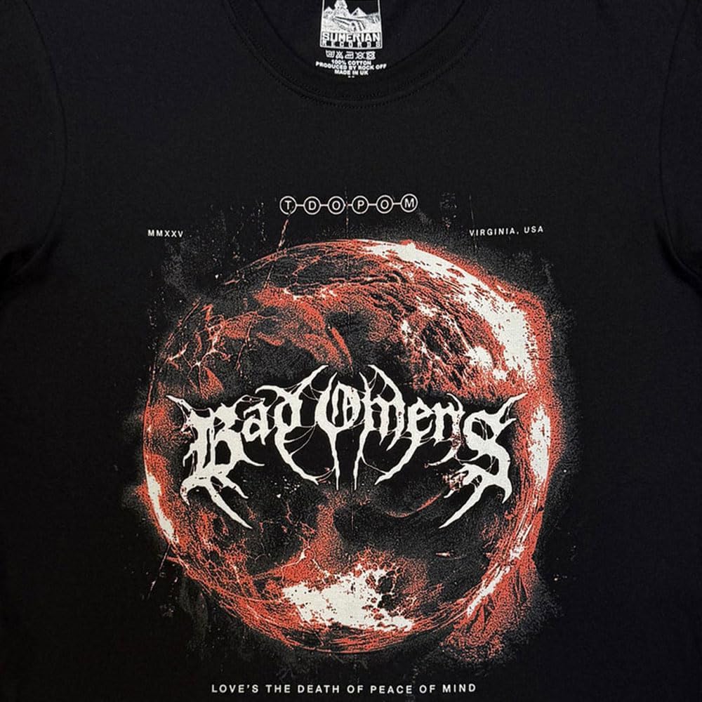 Rock Off officially licensed products Bad Omens Dark Planet T Shirt