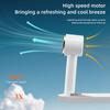 Портативный электрический вентилятор, полупроводниковый холодильный ручной вентилятор, 2000 мАч, USB перезаряжаемый охлаждающий вентилятор, воздушный охладитель, уличный