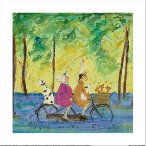 Sam Toft Singing In The Bluebells Print