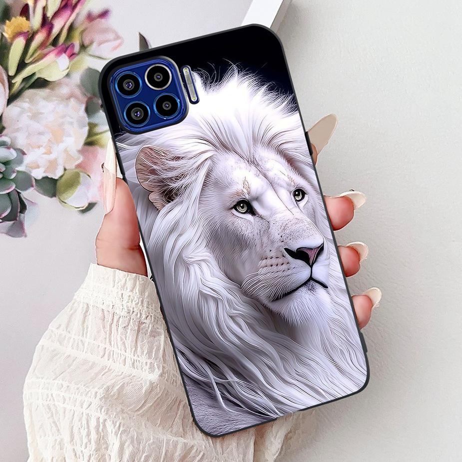 Для Motorola Moto One 5G Чехол Роскошный Модный Расписной Чехол 6.7'' Мягкий ТПУ Чехол для Телефона Для Motorola One MotoOne 5G Задняя Крышка Сумки