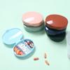 Portable 3 Girds Plastic Pill Box Health Care Travel Organizer Pill Cases Medicine Dispenser Storage Box Tiny Box Easy To Carry