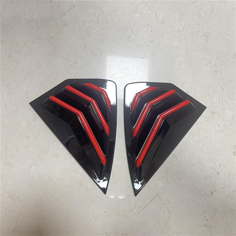 Car Rear Window Cover Trim For Mazda 3 Axela Hatchback - Side Shutter Cover Trim