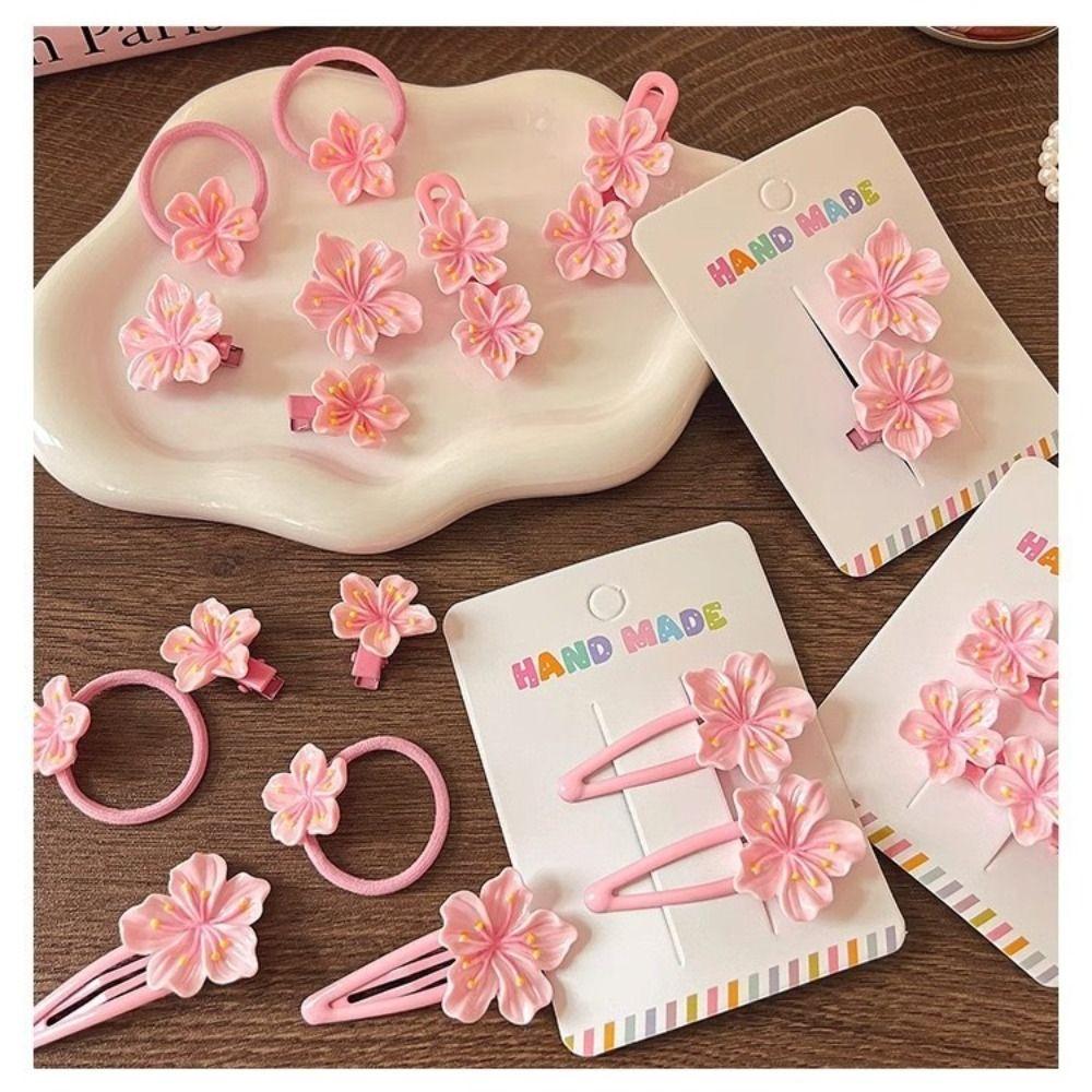 2/5PCS Mini Headrope Resin Headwear Fashion Hair Clip Girls