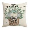 Autumn New Pumpkin Butterfly Cushion Cover Letter Print Sofa Bedside Cushion Pillow Cushion Cover