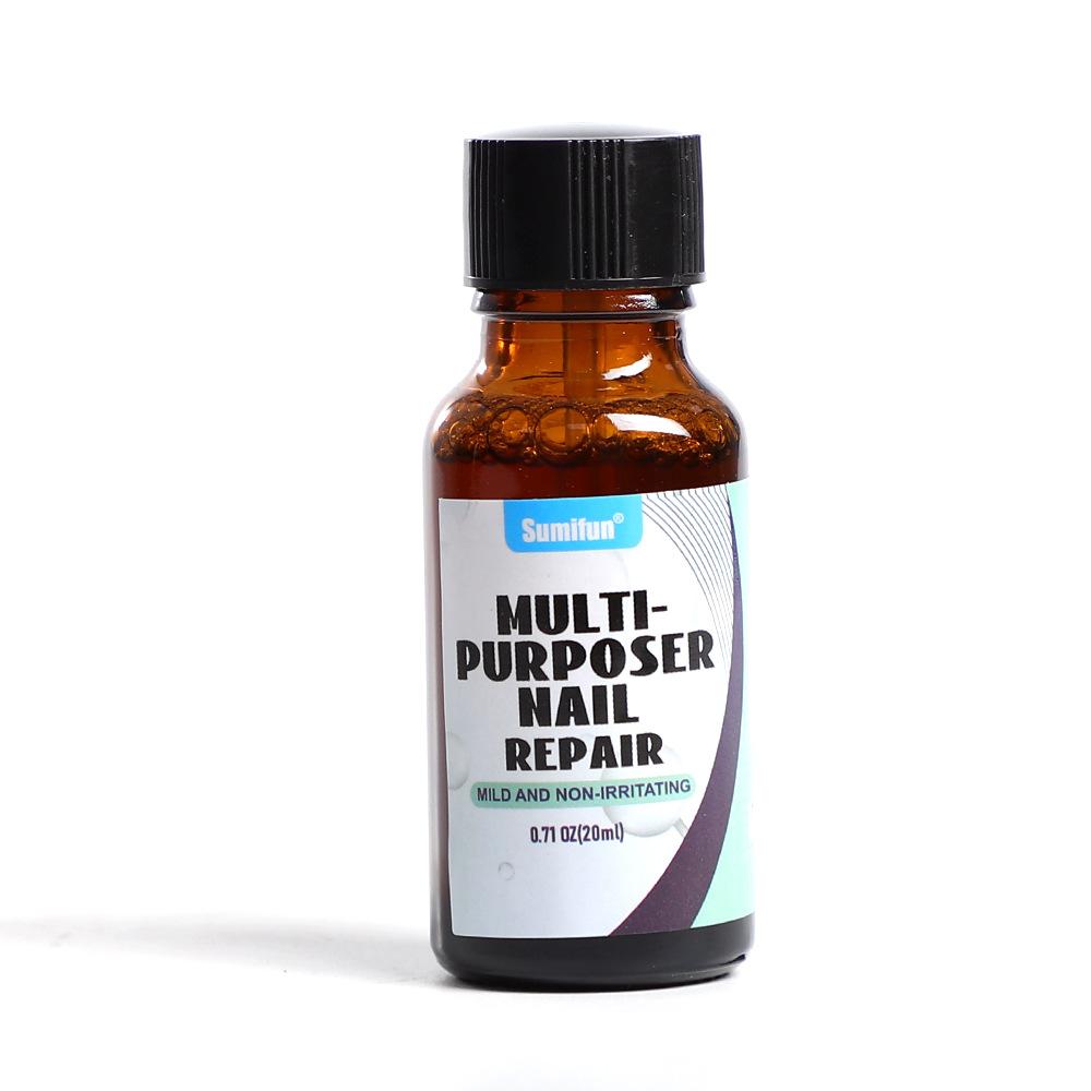 Gray Nail Paste, Thickened Shiny Nail, Gray Nail Repairs, Clean and Soft Nail Paste, Care for Hand, Foot and Toenail Decay