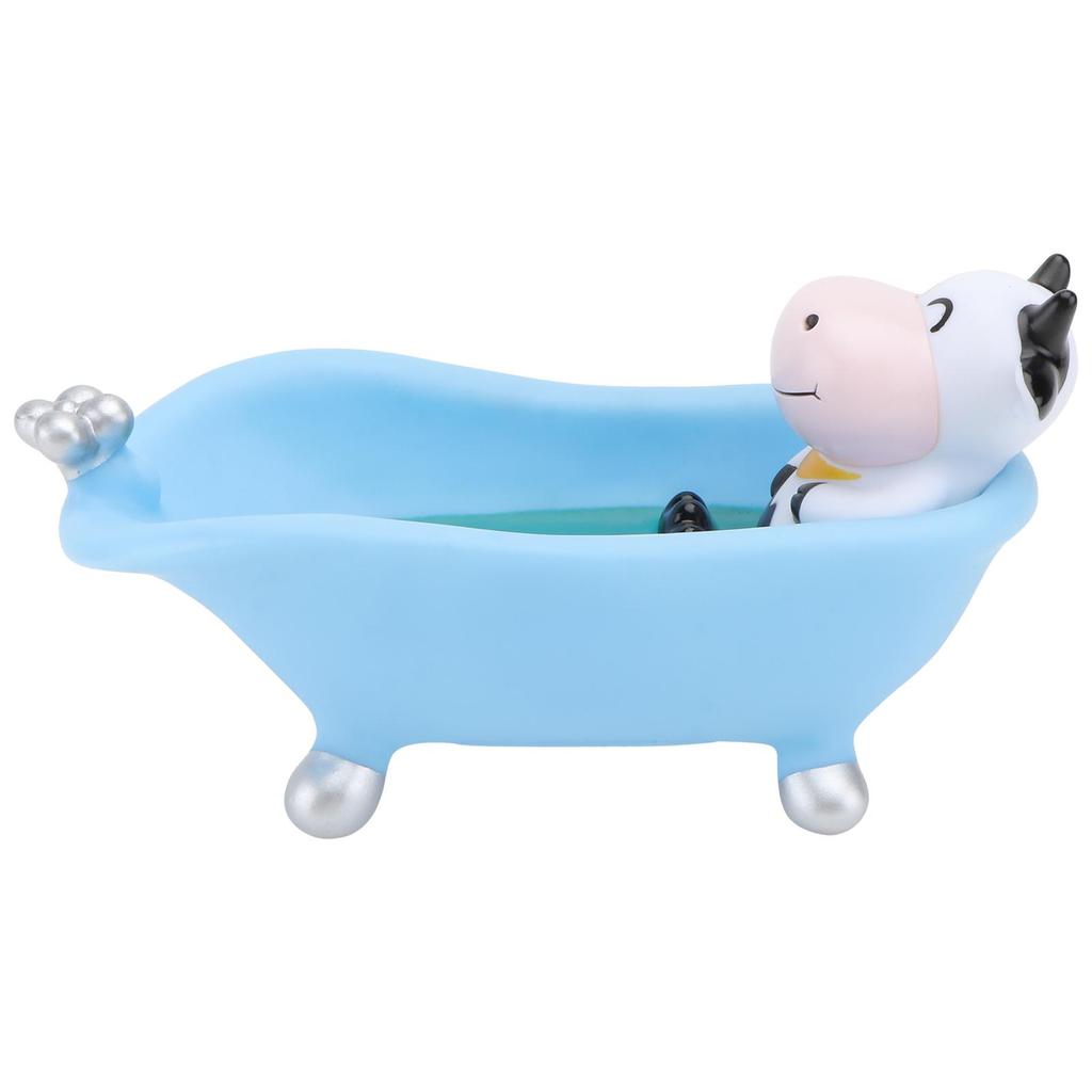 Cartoon Bathtub Soap Box Cute Mini Holder Kids Girls Wear Resistant Practical Smooth Edges Easy Drain Bright Color