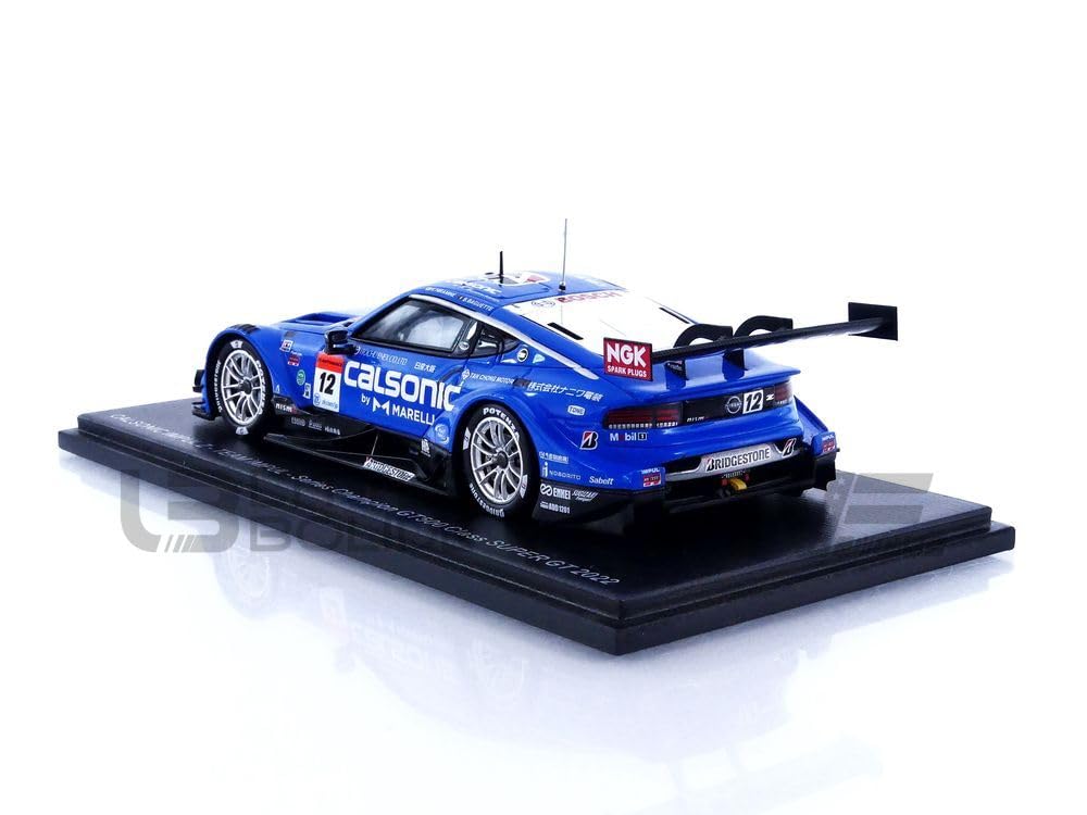 Spark Calsonic Impul Z 2022 Super GT GT500 Series Champion Kazutaka Baguette 1/43 #12 Hiramine/B.
