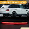 Для Range Rover Sport 2006 2007 2008 2009 Xfg000071 Красный Стеклянный Задний Высокоуровневый Третий 3-й Светодиодный Стоп-сигнал