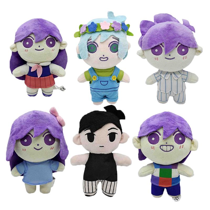 20СМ Игровой Плюшевый Домик OMORI Набитая Подушка Игрушка Солнечный Плюшевый Игрушки Милый Омори Косплей Реквизит Мерч для Ребенка Рождественский Подарок на День Рождения