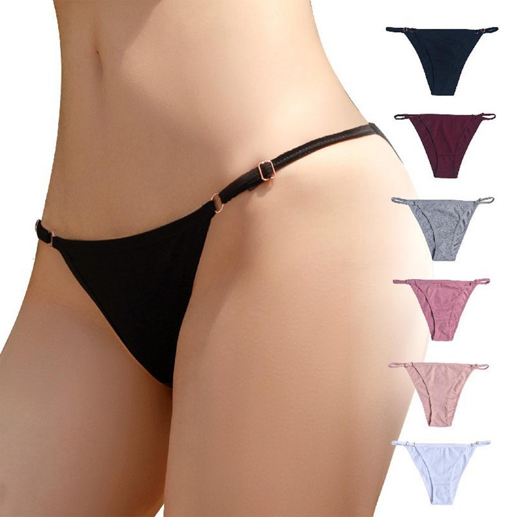 Ladies' Slim String Sexy Thong, Half Hip Bikini, Low Waist Thong