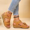 Новые сандалии, женские мягкие женские сандалии без шнуровки с открытым носком, прогулочная обувь, тапочки, обувь для вечеринок, женская