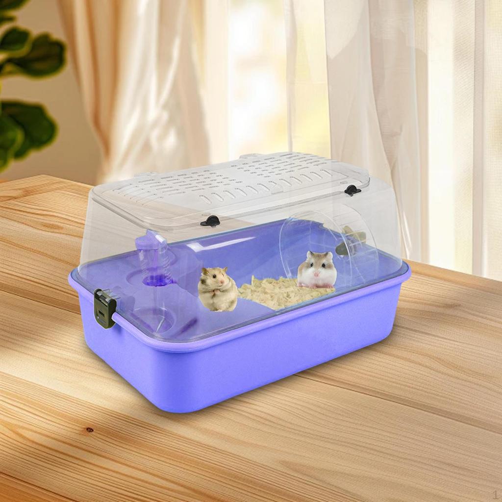 Hamster Cage Exercise Playing House Portable Activity Transparent Cover Small Pet Supplies Outgoing
