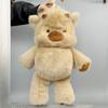 TreasuringU New 35cm/45cm Highland Cattle Plush Toy Cute Brown Cow Stuffed Doll Animals Plushie Home Decoration Birthday Gift