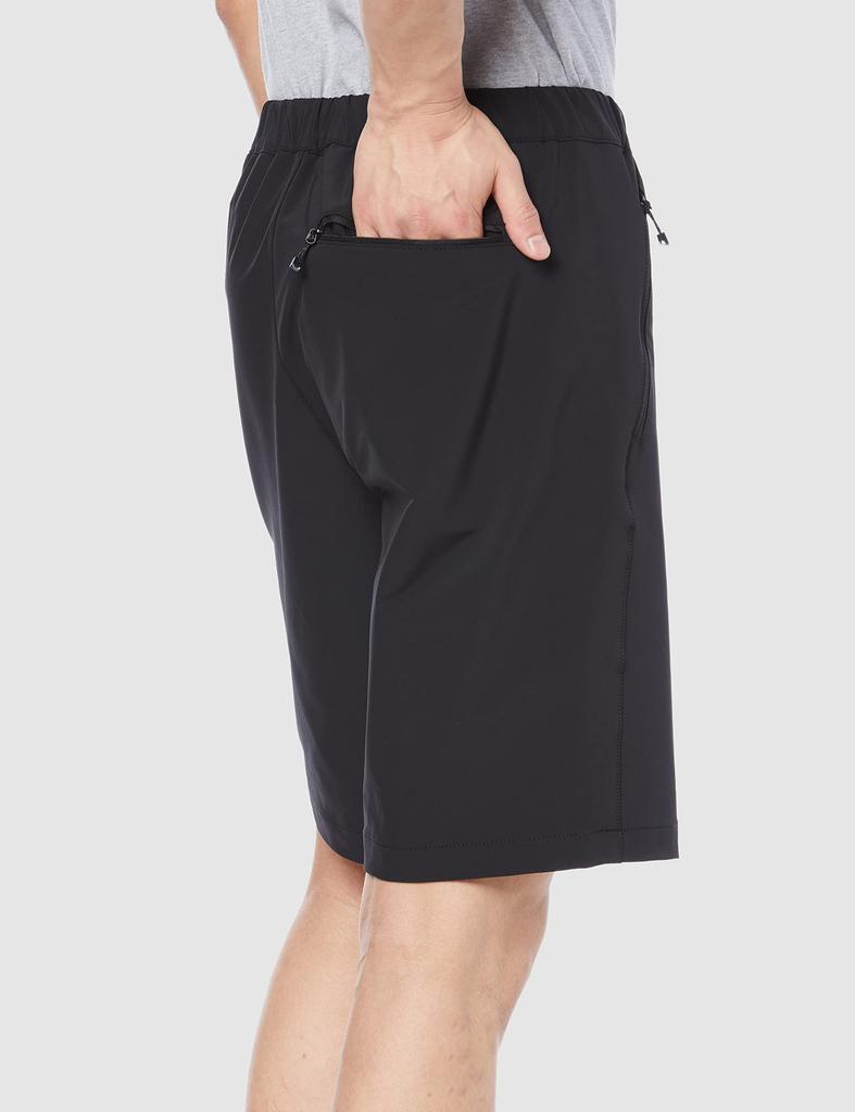 The North Face Мужские шорты Barb Medium, водоотталкивающие, эластичные, черные,