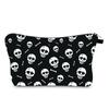 Женская косметичка с принтом скелета, органайзер для туалетных принадлежностей, дорожный кейс для хранения ARI
