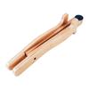 Wood Guitar Holder Base Folding Wood Ukulele Stand Adjustable Instrument Stand A-Frame Wood Guitar Stand Ukulele Shelf