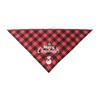 Santa Claus Dog Saliva Towel Adjustable Triangle Bandana Christmas Dog Scarf  New Year Costume