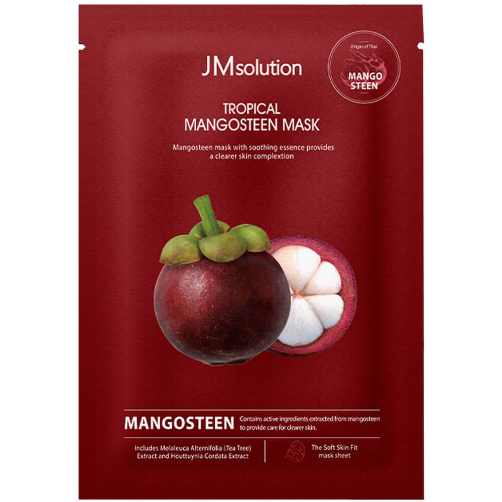 JMSOLUTION МАСКА TROPICAL MANGOSTEEN, Увлажнение, Kbeauty, Корейская косметика, образец